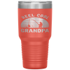 Vintage Reel Cool GRANDPA Fish Fishing Father's Day Gift Tumbler Tumblers dad, family- Nichefamily.com