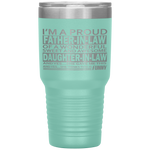 fathers day gifts for father in law from Daughter in law Tumblers Tumblers dad, family- Nichefamily.com