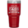 Greatest Dads Get Promoted To Grandpa - Father's Day Tumbler Tumblers dad, family- Nichefamily.com