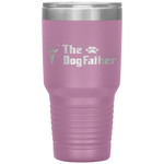 The Dogfather Siberian Husky Dog Dad Father's Day Gifts Tumbler Tumblers dad, family- Nichefamily.com