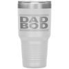 Dad Bod Design 2 Red Lines Father's Day Gift Tumbler Tumblers dad, family- Nichefamily.com