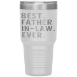 Best Father-In-Law Ever Vintage Gift Halloween Christmas Tumbler Tumblers dad, family- Nichefamily.com