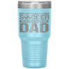 My Favorite Soccer Player Calls Me Dad Fathers Day Gift Son Tumbler Tumblers dad, family- Nichefamily.com