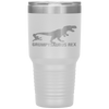 Grumpysaurus Rex Kid Funny Grandpa Tumbler Tumblers dad, family- Nichefamily.com