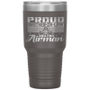 Womens Proud Brother-in-law Of An Airman Father Uncle Son Tumblers Tumblers - Nichefamily.com