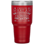 Awesome Father In Law Tumbler Tumblers dad, family- Nichefamily.com