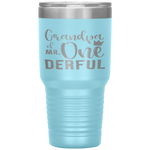 Grandpa of Mr Onederful 1st Birthday First One-Derful Party Tumbler Tumblers dad, family- Nichefamily.com