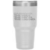 GRANDAD THE MAN THE MYTH THE LEGEND Father's Day Gift Men Tumbler Tumblers dad, family- Nichefamily.com