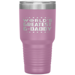 G-daddy Grandpa Gifts Worlds Greatest G-daddy Tumbler Tumblers dad, family- Nichefamily.com