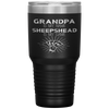 Grandpa is my Name Sheepshead is my Game Tumbler Tumblers dad, family- Nichefamily.com