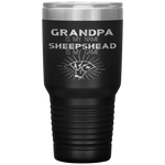 Grandpa is my Name Sheepshead is my Game Tumbler Tumblers dad, family- Nichefamily.com