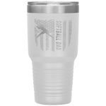 Softball Dad Vintage USA American Flag Father's Day Tumbler Tumblers dad, family- Nichefamily.com