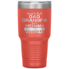 Proud Dad Grandpa Vietnam Veteran Shirt Vintage Vet Tumbler Tumblers dad, family- Nichefamily.com