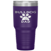 Bulldog Paw Dad Tumblers - Nichefamily.com