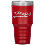 Vintage Father's Day Pops Tumbler Tumblers dad, family- Nichefamily.com