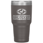 Achievement Unlocked, New Dad Gift, First Fathers Day, Gamer Gifts, Baby Announcemen Tumblert, Pregnancy Tumblers tumbler- Nichefamily.com