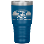 Best Pitbull Dad Ever Pitbull Father's Day Gifts Tumbler Tumblers dad, family- Nichefamily.com