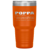 PopPa Like A Grandfather But So Much Cooler Funny Grandpa Tumbler Tumblers dad, family- Nichefamily.com