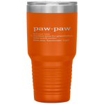 Paw-Paw Grandfather - Cool Definition Funny Grandpa Tumbler Tumblers dad, family- Nichefamily.com