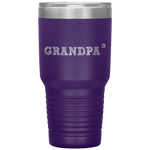 Grandpa3, Grandpa Cubed Tumbler Tumblers dad, family- Nichefamily.com