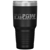 Papaw The Veteran The Myth The Legend Fathers Day Gift Tumbler Tumblers dad, family- Nichefamily.com