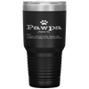 Funny dog grandpa Pawpa defintion Tumbler Tumblers dad, family- Nichefamily.com