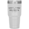 First Time Grandpa 2020 New Grandfather to be Gift Baby Tumbler Tumblers dad, family- Nichefamily.com