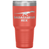 Dadasaurus Rex - Funny Fathers Day Gift For Dad Tumbler Tumblers dad, family- Nichefamily.com