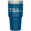 The Dogfather Golden Retriever Dog Dad Father's Day Tumbler Tumblers dad, family- Nichefamily.com