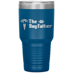 The Dogfather Golden Retriever Dog Dad Father's Day Tumbler Tumblers dad, family- Nichefamily.com