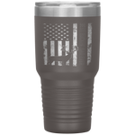 USA Flag Best Buckin' Dad Ever Deer Hunting Fathers Day Gift Tumbler Tumblers dad, family- Nichefamily.com