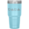 Watermelon Dada Summer Tropical Fruit Father's Day Tumbler Tumblers dad, family- Nichefamily.com