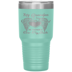 My Grandpa Is Guardian Angel He Watches Over Back Tumbler Tumblers dad, family- Nichefamily.com