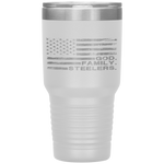 God Family Steelers-Pro Us Flag Father's Day Dad Gift Tumbler Tumblers dad, family- Nichefamily.com