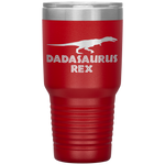 Dadasaurus Rex - Funny Fathers Day Gift For Dad Tumbler Tumblers dad, family- Nichefamily.com