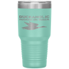 Duckaholic Hooked On Quack Father's Day Gifts Hunter Tumbler Tumblers dad, family- Nichefamily.com