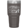 Veteran Grandpa Gift for Grandfather Tumbler Tumblers dad, family- Nichefamily.com