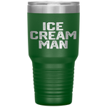 ICE CREAM MAN Party Father's Day Gift Novelty Tumbler Tumblers dad, family- Nichefamily.com