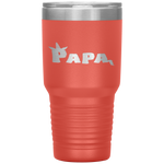 Unicorn Birthday Girl Funny Papa Grandpa Gift Family Tumbler Tumblers dad, family- Nichefamily.com