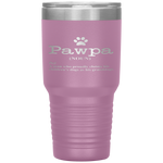 Funny dog grandpa Pawpa defintion Tumbler Tumblers dad, family- Nichefamily.com