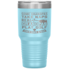 Real Grandpas Play Golf Best Grandpa Golfer Dad Funny Gift Tumbler Tumblers dad, family- Nichefamily.com