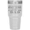 My Favorite Dirt Bike Rider Calls Me Dad Funny Father's Day Tumbler Tumblers dad, family- Nichefamily.com