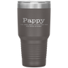 Pappy Definition Grandpa For Coolest Old Man Tumbler Tumblers dad, family- Nichefamily.com