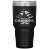 Grandpa Gifts First Time Dad Promoted to Grandpa Tumbler Tumblers dad, family- Nichefamily.com