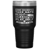 Real Grandpas Play Golf Best Grandpa Golfer Dad Funny Gift Tumbler Tumblers dad, family- Nichefamily.com