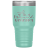 Mermaid Grandpa Funny Grandfather Family Matching Birthday Tumbler Tumblers dad, family- Nichefamily.com