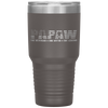 Papaw The Veteran The Myth The Legend Fathers Day Gift Tumbler Tumblers dad, family- Nichefamily.com