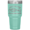 Ain't No Hood Like Fatherhood Fathers Day Gift Tumbler Tumblers dad, family- Nichefamily.com