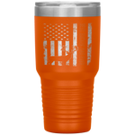 USA Flag Best Buckin' Dad Ever Deer Hunting Fathers Day Gift Tumbler Tumblers dad, family- Nichefamily.com