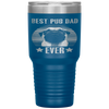 Retro Vintage Best Pug Dad Ever Father's Day Tumbler Tumblers dad, family- Nichefamily.com